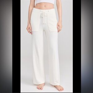 Barefoot Dreams Regular CozyChic Ultra Lite Waist Tie Pant Ribbed Small